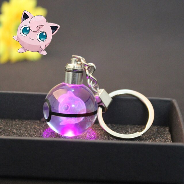 Pokémon LED Crystal Keychain