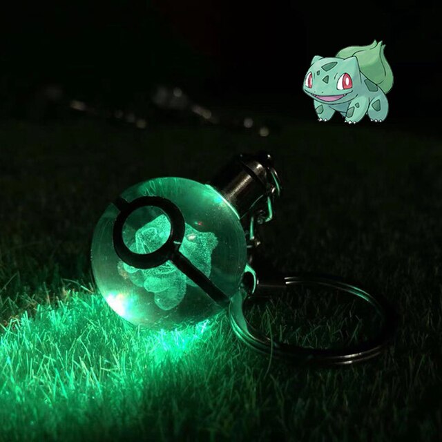 Pokémon LED Crystal Keychain