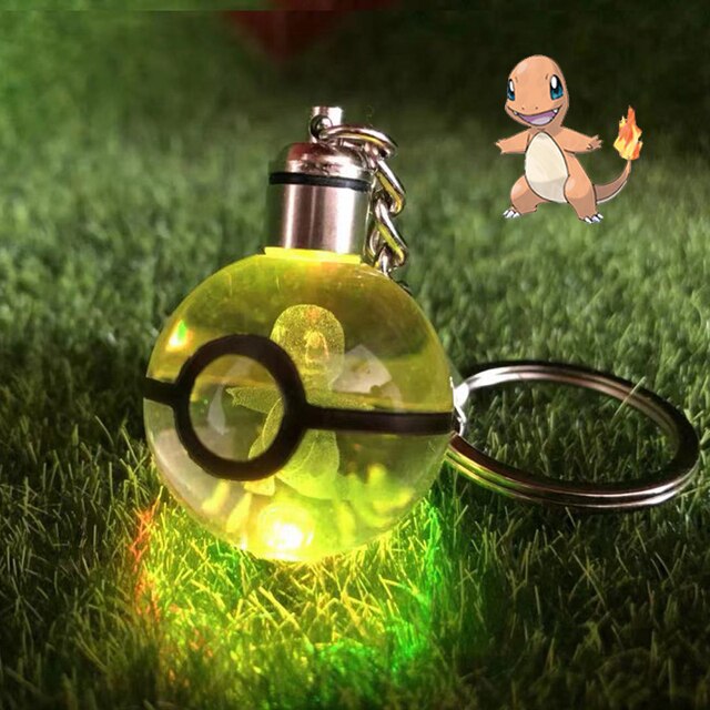 Pokémon LED Crystal Keychain