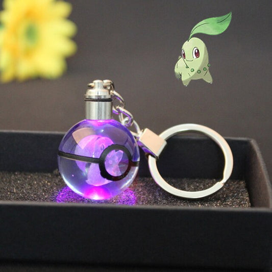 Pokémon LED Crystal Keychain