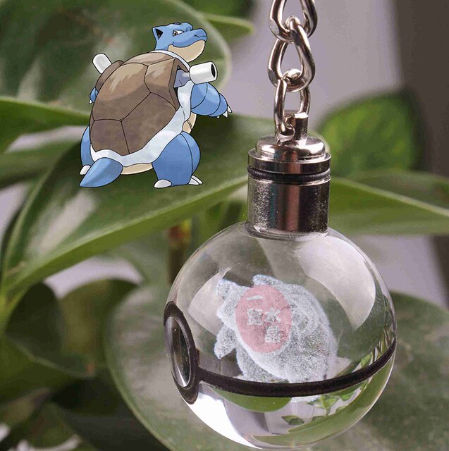 Pokémon LED Crystal Keychain