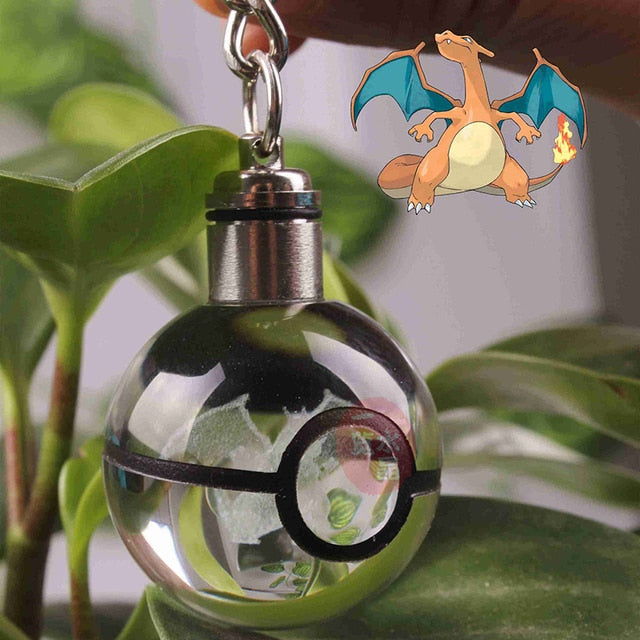 Pokémon LED Crystal Keychain