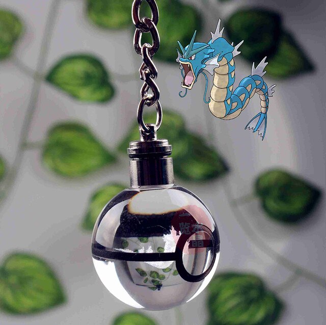 Pokémon LED Crystal Keychain