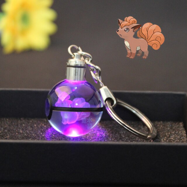 Pokémon LED Crystal Keychain